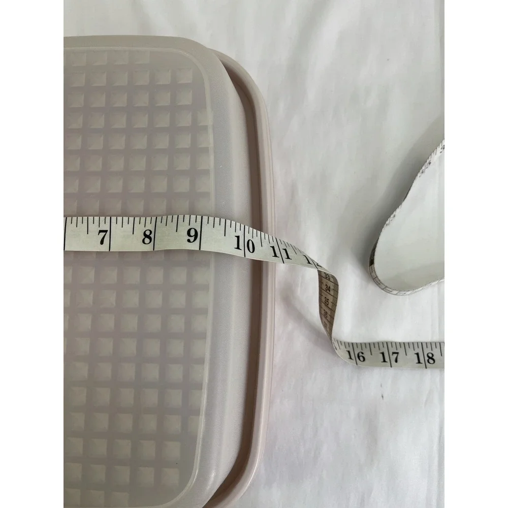 Tupperware‎ Large Season Serve Marinade Container Red 1294 Meat 1295 Sheer